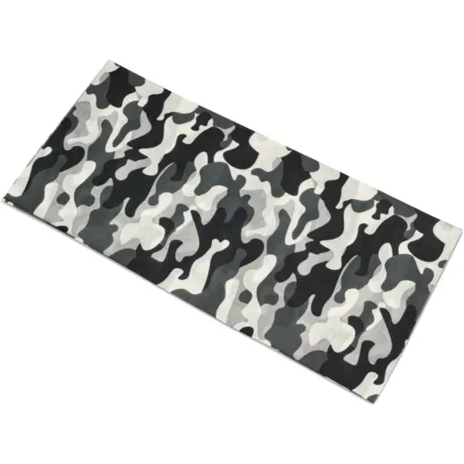 Kids Camo Flexi Tubular Bandana Grey Flat